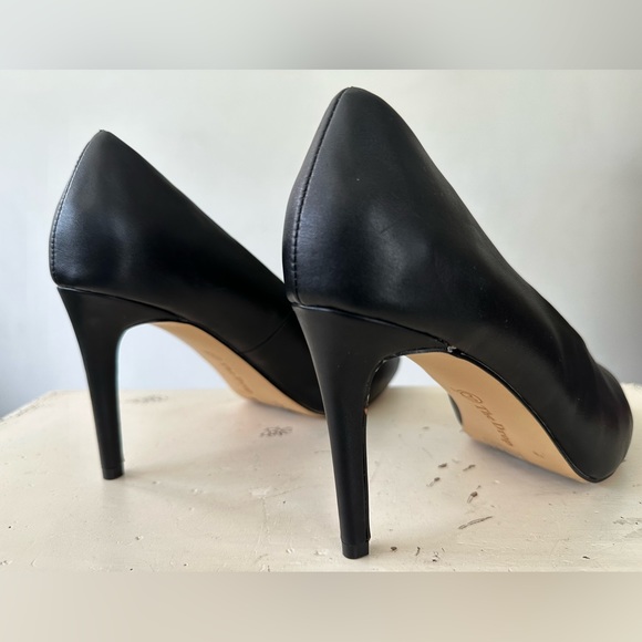 The Drop Taylor Black High Vamp Stiletto Pump Women's Size 10 - Picture 4 of 10
